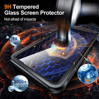 Samsung Galaxy A36 / A56 RedPepper Shockproof Full Cover with Screen Protector - Black - RedPepper