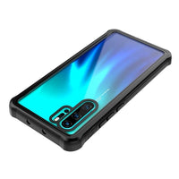 Huawei P30 Pro Shockproof Full Cover with Screen Protector - Black - RedPepper