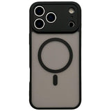 iPhone 18 Pro Max Mag Ring Smoke Transparent Case – Magnetic Attachment Compatible - Transparent Smoke - Noco