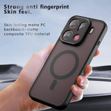 OPPO Find X9 Pro Mag Ring Smoke Transparent Case – Magnetic Attachment Compatible - Transparent Smoke - Noco