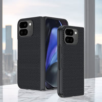 Google Pixel 10 Pro Fold Ultra-Thin Carbon Fiber Pattern Cover - Black - Noco