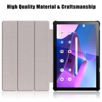 Lenovo Tab M10 3rd Gen 10.1 Custer Flip Front Tri-Fold Protective Tablet Cover - Cover Noco