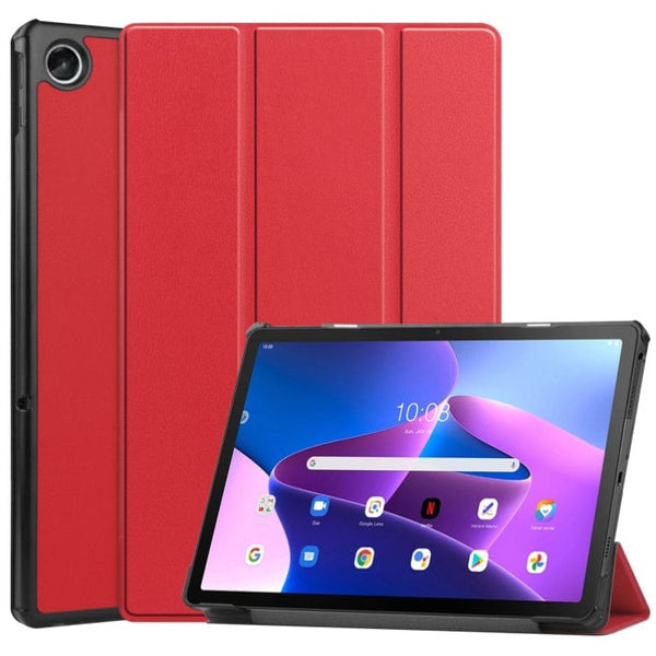 Funda Tablet Flip Cover Lenovo M10 Plus HD/X606F 10.3 Roja