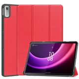 Lenovo Tab P11 Gen 2 Custer Flip Front Tri-Fold Protective Tablet Cover - Red - Cover Noco