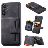 Samsung Galaxy A24 4G Deluxe RFID Shielded Rear 5 Card Wallet Cover - Black - Cover Noco