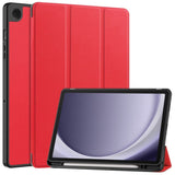 Samsung Galaxy Tab A9+ Custer Flip Front Tri-Fold Protective Tablet Cover - Red - Noco
