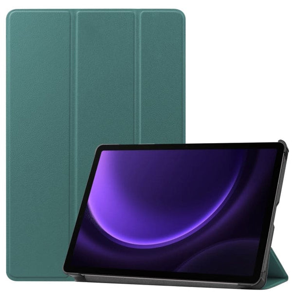 Samsung Galaxy Tab S9 FE Custer Flip Front Tri-Fold Protective Tablet Cover - Green - Cover Noco