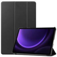 Samsung Galaxy Tab S9 FE Custer Flip Front Tri-Fold Protective Tablet Cover - Black - Cover Noco
