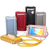 Multi-Function Touch Screen Cross-Body Phone Wallet 8 Card Slots - CaseMe