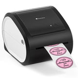 Phomemo D520-BT USB/Bluetooth Thermal Label Printer 115mm Max Width Supports Courier Labels - Gaming Phomemo