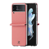 Samsung Galaxy Z Flip 4 Dux Ducis Bril Series Case - Pink GKK