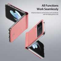 Samsung Galaxy Z Flip 4 Dux Ducis Bril Series Case - Pink GKK