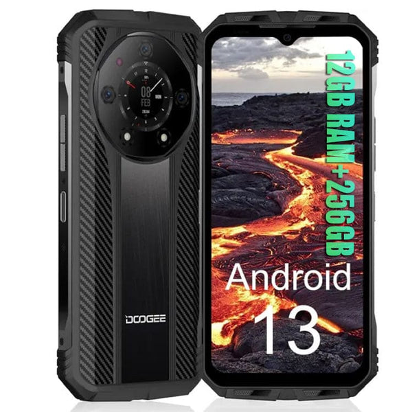 Doogee S110 Rugged Phone 12GB+256GB Rear Display 50MP Sony Camera Night Vision - rugged Doogee