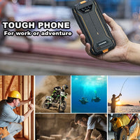 Doogee S41 Pro Rugged Phone 4GB+32GB 5.5in HD Screen 6300mAh Battery NFC Helio A22 Android 12 - rugged Doogee