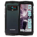 Doogee Smini Rugged Phone 8GB + 256GB 4.5’ qHD + Display 50MP Camera - Black