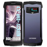 Doogee Smini Rugged Phone 8GB + 256GB 4.5’ qHD + Display 50MP Camera - Purple