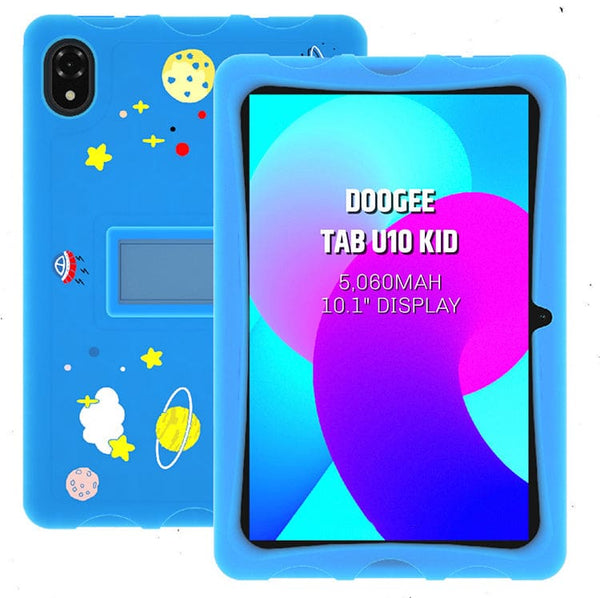 Doogee U10 Kids Tablet Wi-Fi 4GB RAM+128GB 10.1in HD Screen Kids Mode Protective cover - Blue - tablet Doogee