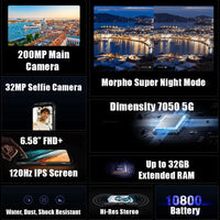 Blackview BL8800 PRO 5G FLIR Thermal Camera Rugged Phone 8GB+128GB 6.58in  FHD+ Screen 50MP Camera + – NOCO