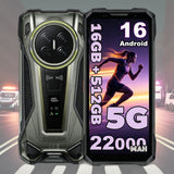 DOOGEE V Max 2 5G Rugged Phone | 22000mAh Battery | 6.58’’ 120Hz Screen | 512GB ROM | Android 16 - Doogee