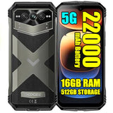 Doogee V Max Plus 5G Rugged 16GB + 512GB 22000mAh,200MP Samsung Camera IR Night Vision - Grey - Doogee