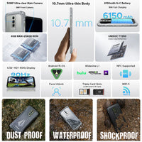 Doogee Blade 10 Pro Energy 4G Rugged Phone 6GB RAM + 256GB Doogee