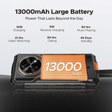 Doogee Fire 5 Rugged Smartphone | 13000mAh Battery & 6.6-Inch Display - Doogee