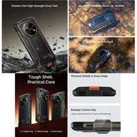 Doogee Fire 7 5G Rugged Phone 13000mAh 4GB RAM + 256GB Storage 64MP Camera - Doogee