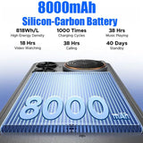 DOOGEE M30 4G Waterproof Smartphone | 8000mAh Battery | 6.88’’ 120Hz Display - Doogee