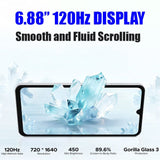 DOOGEE M30 4G Waterproof Smartphone | 8000mAh Battery | 6.88’’ 120Hz Display - Doogee