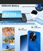 DOOGEE Note59 Pro+ 5G Smartphone | 12GB RAM 512GB ROM 6250mAh Battery Android 15 - Doogee