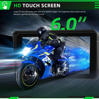 6-Inch Motorcycle Wireless CarPlay & Android Auto Display Screen Navigator (Black) - Noco
