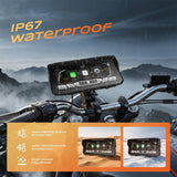 6.86’’ A4713 Motorcycle CarPlay & Android Auto Screen | Motorcycle GPS Navigator Display (Copy) - Noco