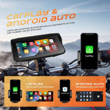 6.86’’ A4713 Motorcycle CarPlay & Android Auto Screen | Motorcycle GPS Navigator Display (Copy) - Noco