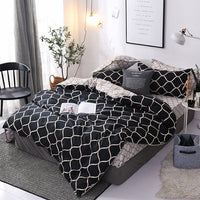 King Size - Luxury Duvet Cover Set 2x Pillow Cases Duvet (220x240cm) - Bedding Noco