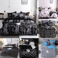 King Size - Luxury Duvet Cover Set 2x Pillow Cases Duvet (220x240cm) - Bedding Noco