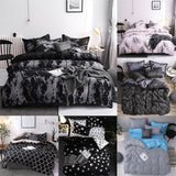 Queen Size - Luxury Duvet Cover Set 2x Pillow Cases Duvet (210x210cm) - Bedding Noco