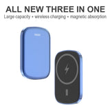 E29 10000mAh Magnetic Wireless/Wired Power Bank | MagSafe Compatible | Fast Charging - CYKE
