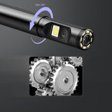 P120 4.5 Screen Dual Rotatable Camera Endoscope 8mm Lens 1280x720p + 1280x712 5M Line LED Light - Automotive Noco