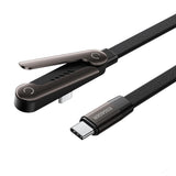 Essager 1m 100W L-Shape Fast Charging Cable with Built-in Stand - Essager