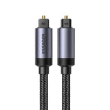 Essager SPDIF Optical Toslink Audio Cable with Lossless Fiber Optic Transmission & Braided Sheath - Essager