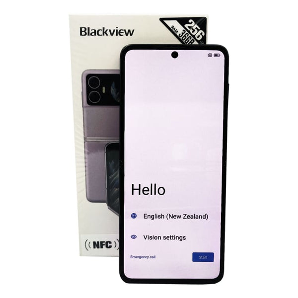 [EX-DEMO] Blackview Hero 10 Flip Phone 6.9’’ AMOLED Display 108MP Camera 12GB + 256GB - Black - Blackview
