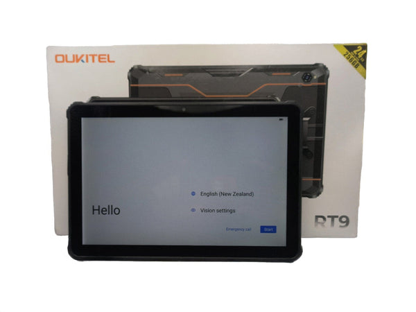 [TRADE-IN] Oukitel RT9 4G Rugged Tablet 6GB RAM + 256GB 11000mA Battery 10.1in HD Screen Android 14 - Black - Oukitel
