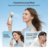 Y41 Folding Handheld Cooling Fan with 199 Speed Levels & 3000mAh Battery - Yesido