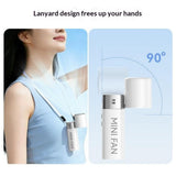 Y41 Folding Handheld Cooling Fan with 199 Speed Levels & 3000mAh Battery - Yesido