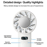 Yesido YF18 Semiconductor Cooling Handheld Fan with Active Cooling Plate - Yesido