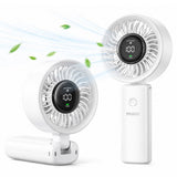 Yesido YF20 Foldable Handheld Fan with LED Display & 3600mAh Battery - Yesido