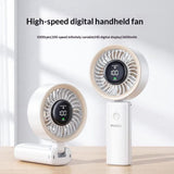 Yesido YF20 Foldable Handheld Fan with LED Display & 3600mAh Battery - Yesido