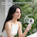 Yesido YF20 Foldable Handheld Fan with LED Display & 3600mAh Battery - Yesido