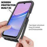 Samsung Galaxy A16 Full Enclosure Protective Cover with Screen Protector - Black - Noco