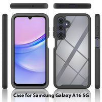 Samsung Galaxy A16 Full Enclosure Protective Cover with Screen Protector - Black - Noco